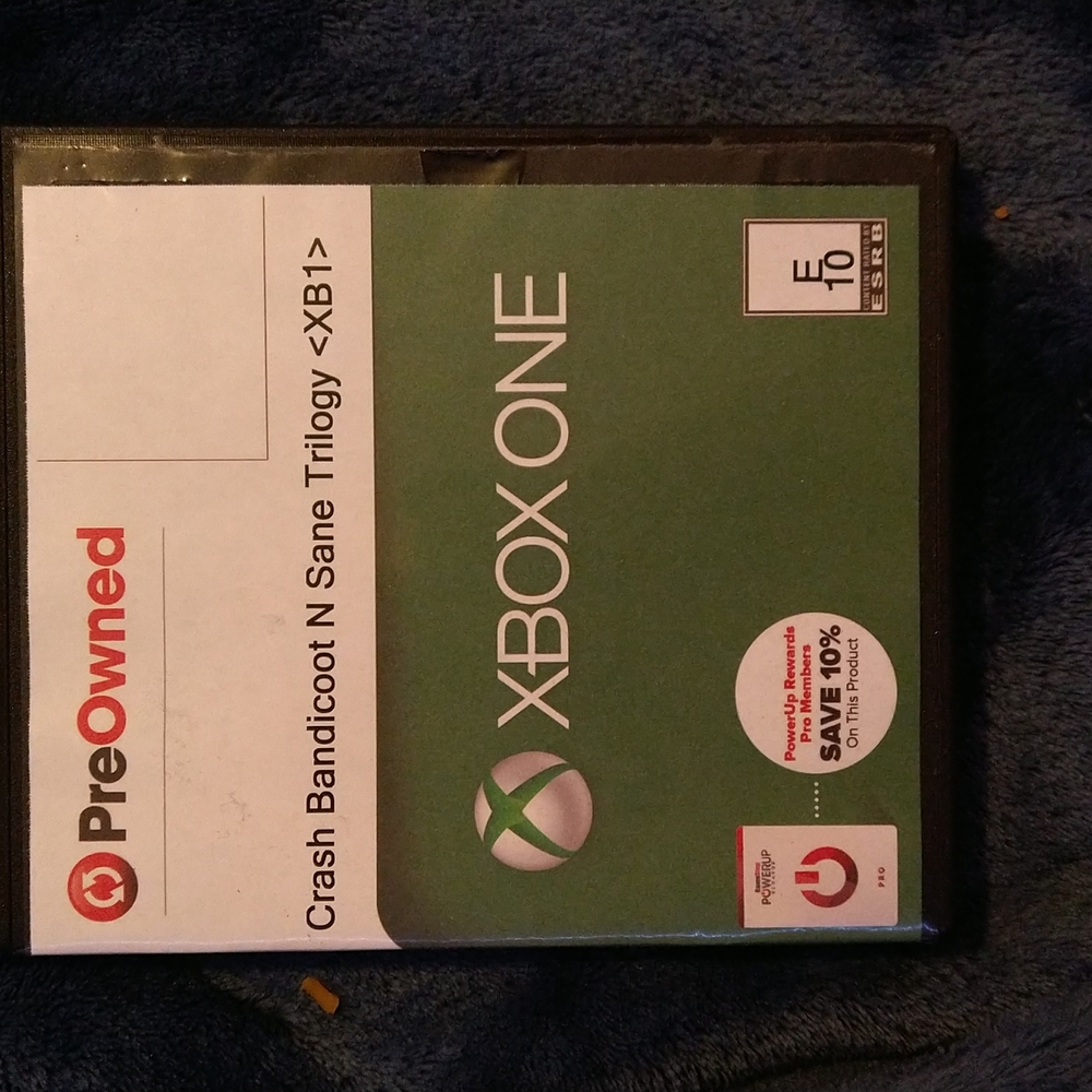 Xbox one crash bandicoot game